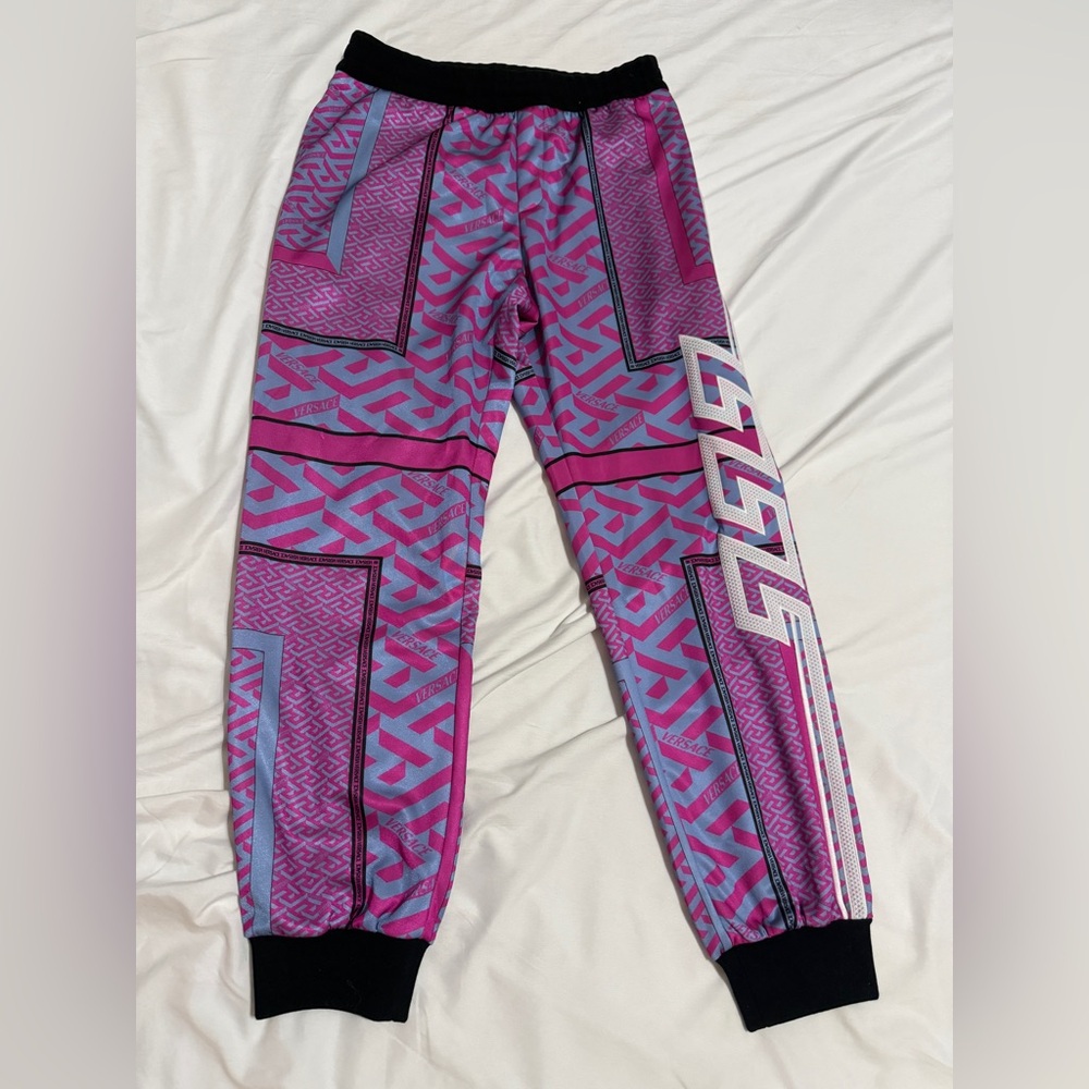 Versace Varsity Track Pants, print joggers